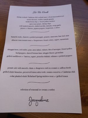 Menu photo 3 Jacqueline Portland, OR Menu photo 3 Jacqueline Portland, OR