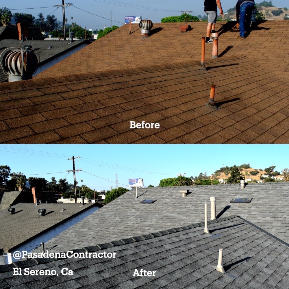 Slide of Roofing Company in Pasadena 