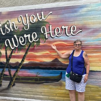 Hi-Lo Diner - Patio mural... - Diners Near Me - Minneapolis, Minnesota