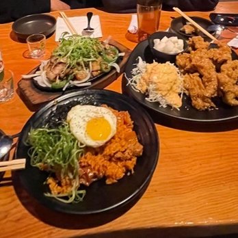 Pocha K - Kimchi pork fried rice with Korean fried chicken and pork belly! - Korean Near Me - Newark, California Pocha K - Kimchi pork fried rice with Korean fried chicken and pork belly! - Korean Near Me - Newark, California