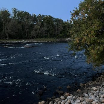 Gristmill Brewery - Beautiful view from the back patio - Brewpubs Near Me - Massena, New York
