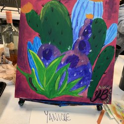 Painting with a Twist - "Pretty&Prickly" by Yanique
