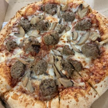 Marco's Pizza - Meatball Mushroom Pizza - Pizza Near Me - Longwood, Florida Marco's Pizza - Meatball Mushroom Pizza - Pizza Near Me - Longwood, Florida
