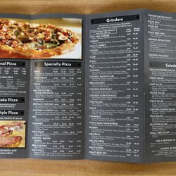 Mancino's Pizza and Grinders - Inside menu