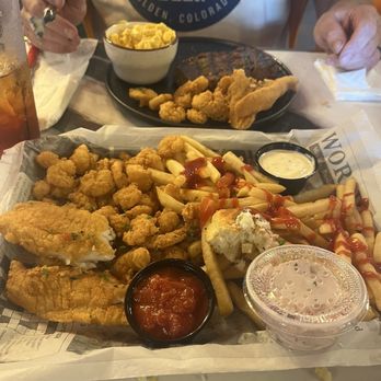 Lobster House Seafood Restaurant - The meal was very good the steak a little more salt then I'm use to? But next time I'll tell them no on seasoning the meat. - American Near Me - Myrtle Beach, South Carolina
