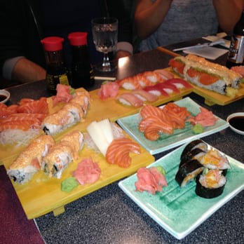 Fujiyama Japanese Restaurant - Sushi galore -- roll with orange sauce is the Double spicy roll a must have!! - Japanese Near Me - Northbrook, Illinois Fujiyama Japanese Restaurant - Sushi galore -- roll with orange sauce is the Double spicy roll a must have!! - Japanese Near Me - Northbrook, Illinois