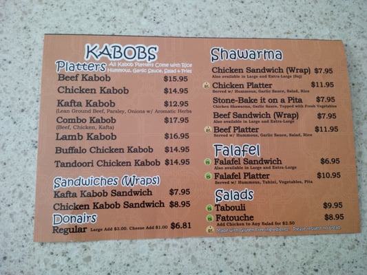 Menu photo 1 PitaBake Edmonton, AB Menu photo 1 PitaBake Edmonton, AB