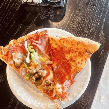 Greco's Pizza - Two slices of pizza - Pizza Near Me - Grand Rapids, Michigan