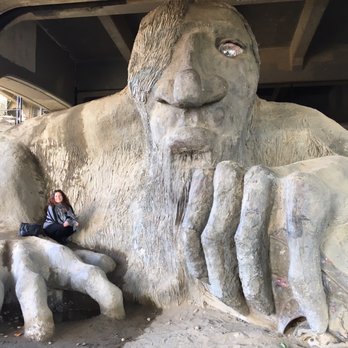 Fremont Troll - I love this big guy! - Public Art Near Me - Seattle, Washington