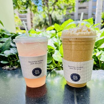 Paris Baguette - Trying the new summer drinks! Watermelon lemonade refresher and Caramel Coconut Latte Frozen. - Bakeries Near Me - Honolulu, Hawaii Paris Baguette - Trying the new summer drinks! Watermelon lemonade refresher and Caramel Coconut Latte Frozen. - Bakeries Near Me - Honolulu, Hawaii