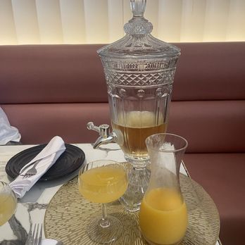 Reyna - You can make your own mimosas - Mediterranean Near Me - New York, New York