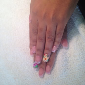 Ambiance Nails Spa - Amanda's 3d nails done by Tammy!!! - Nail Salons Near Me - Dumfries, Virginia