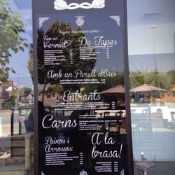 Sant Joan - Alguns dela plats de la carta