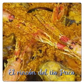El Rincon Do Tio Paco - Paella de marisco - Seafood Near Me - Cambados, PO