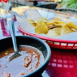 Pablito's Mexican Bar & Grill - Complimentary salsa