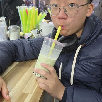 Sweet Salt Boba - This tasted so good. Perfect amount of sweetness and definitely recommend. It's better than any boba and coffee in the world  I love it - Cafes Near Me - Phelan, California