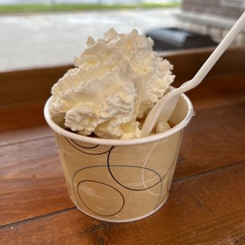 Julie Ann's - a cup of whipped cream - Desserts Near Me - Crystal Lake, Illinois