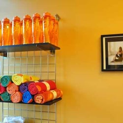 Tula Hot Yoga - Yogi Toes Towels, Mats and Water Bottles available