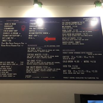 Off Track Ice Cream - The menu says it all. - Ice Cream & Frozen Yogurt Near Me - Charleston, South Carolina Off Track Ice Cream - The menu says it all. - Ice Cream & Frozen Yogurt Near Me - Charleston, South Carolina