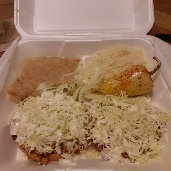 Miches De La Baja - Chicken Sopes - Mexican Near Me - Riverside, California