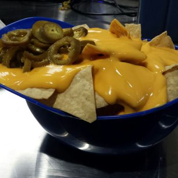 Dodger Stadium - Nachos in Souvenir baseball cap - Stadiums & Arenas Near Me - Los Angeles, California