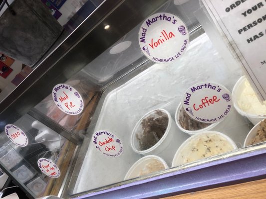 Mad Martha's Homemade Ice Cream by null