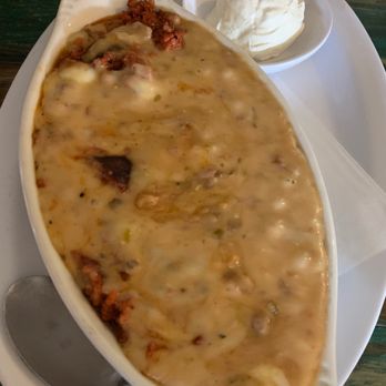 Mi Mexico Restaurant - Bean and Chorizo dip - Mexican Near Me - Bakersfield, California Mi Mexico Restaurant - Bean and Chorizo dip - Mexican Near Me - Bakersfield, California