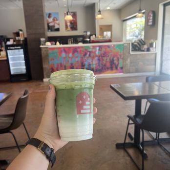 Stella Nova - Iced Matcha Latte - Coffee & Tea Near Me - Oklahoma City, Oklahoma