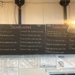 Cielo Mar Bakery - Menu