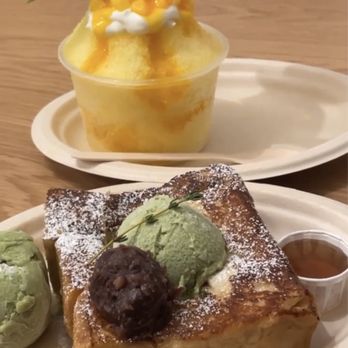 OMi - kaya toast, mango shaved ice - Desserts Near Me - Chicago, Illinois OMi - kaya toast, mango shaved ice - Desserts Near Me - Chicago, Illinois