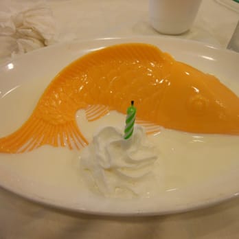 Seafood Cove 2 - This is what they give you on your bday! Mango flavor - slightly sweet pudding. Very tasty! - Dim Sum Near Me - Westminster, California Seafood Cove 2 - This is what they give you on your bday! Mango flavor - slightly sweet pudding. Very tasty! - Dim Sum Near Me - Westminster, California