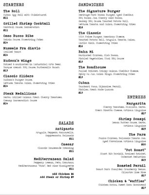 Menu photo 8 Hudson’s Mill Garnerville, NY