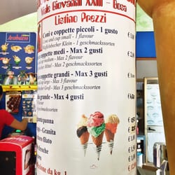 Gelateria Caffetteria Arcobaleno - Prezzi