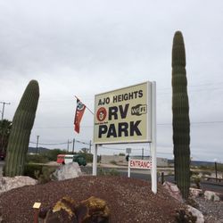 Ajo Heights Rv Park - Front Entrance