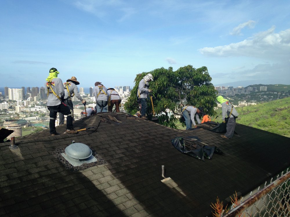 Slide of Gold Pacific Roofing