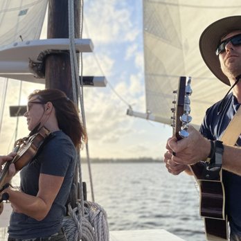 Treasure Coast Sailing Adventures - Capt Fred and wife Jamie performing - Boat Charters Near Me - Stuart, Florida Treasure Coast Sailing Adventures - Capt Fred and wife Jamie performing - Boat Charters Near Me - Stuart, Florida