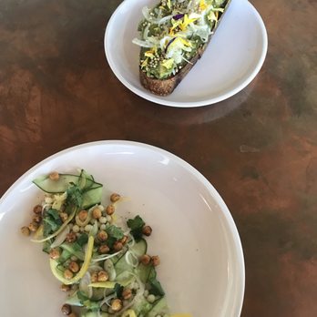 Monsoon Chocolate Factory + Gift Shop - Maftoul salad and avocado toast in the back - Chocolatiers & Shops Near Me - Tucson, Arizona Monsoon Chocolate Factory + Gift Shop - Maftoul salad and avocado toast in the back - Chocolatiers & Shops Near Me - Tucson, Arizona