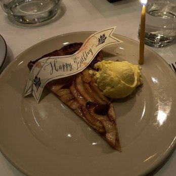 Chez Panisse - Pink Lady apple-sour cherry galette with vanilla ice cream (on my bday!) - New American Near Me - Berkeley, California Chez Panisse - Pink Lady apple-sour cherry galette with vanilla ice cream (on my bday!) - New American Near Me - Berkeley, California