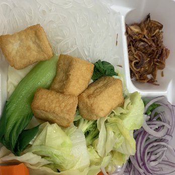 Pho Saigon 8 - Veggie pho set up - Vietnamese Near Me - Las Vegas, Nevada