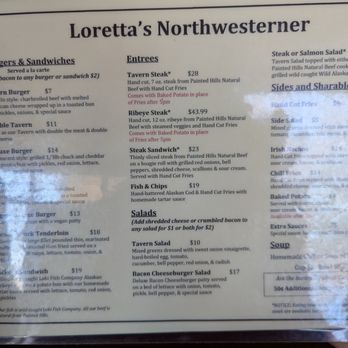 Loretta's Northwesterner - Menu (Feb 2026) - Dive Bars Near Me - Seattle, Washington Loretta's Northwesterner - Menu (Feb 2026) - Dive Bars Near Me - Seattle, Washington