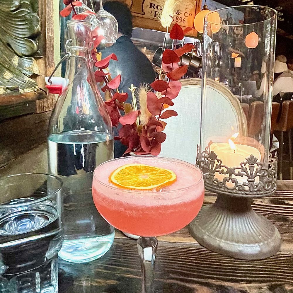 French Alpine Bistro - Pink Panther Cocktail - French Near Me - Aspen, Colorado French Alpine Bistro - Pink Panther Cocktail - French Near Me - Aspen, Colorado