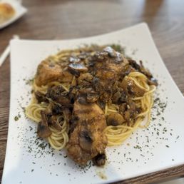 Chicken Marsala.