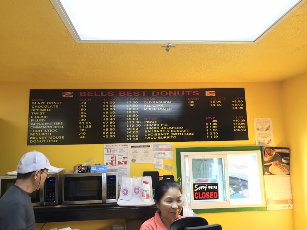 BELLS BEST DONUTS Updated September 2024 301 N Pecan St, Bells