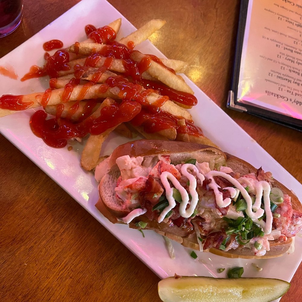 Geddy's - Geddy's "Bacon Jalapeno" Lobster Roll - Seafood Near Me - Bar Harbor, Maine Geddy's - Geddy's "Bacon Jalapeno" Lobster Roll - Seafood Near Me - Bar Harbor, Maine
