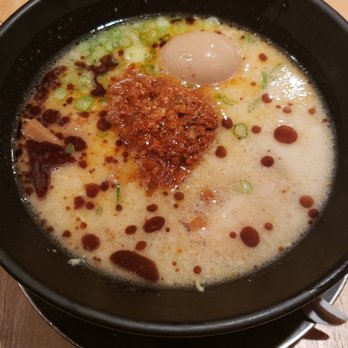IPPUDO Westside - Karaka Ramen $22 + $3 for egg - Ramen Near Me - New York, New York