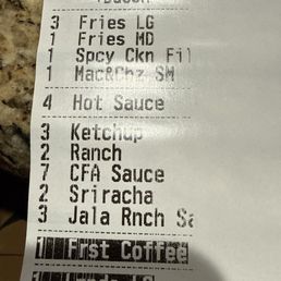 Receipt sauces Receipt sauces