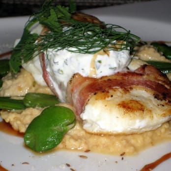 Andrei's Restaurant - Alaskan halibut with a plethora of fixings (on the $30 prix fix menu) - New American Near Me - Irvine, California