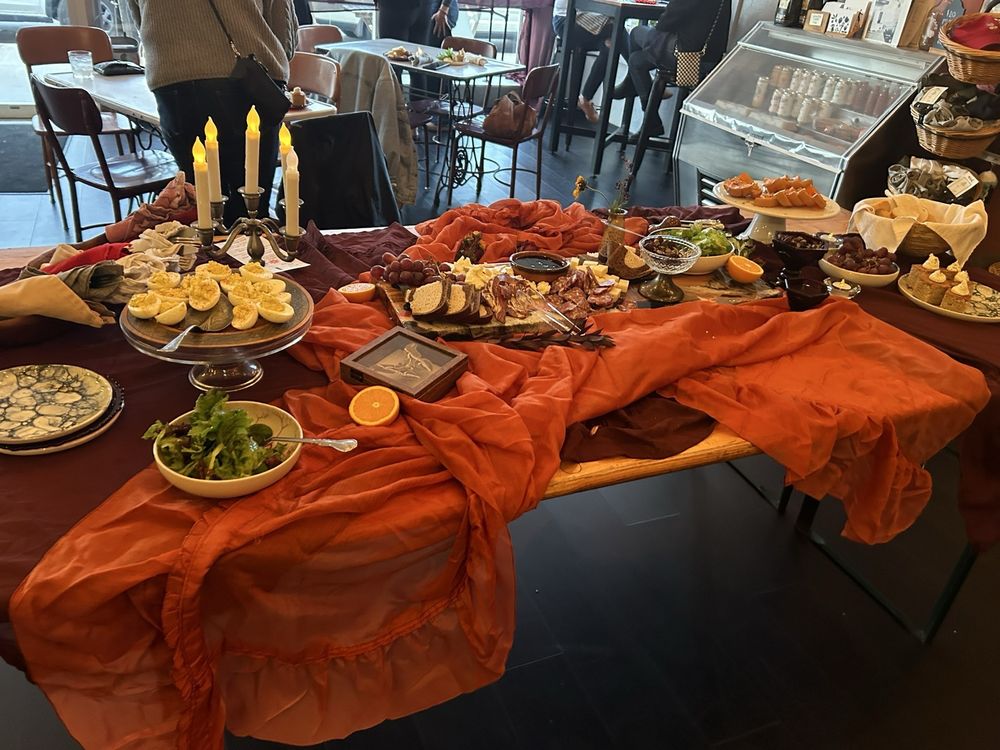 Food from The Rose Room
