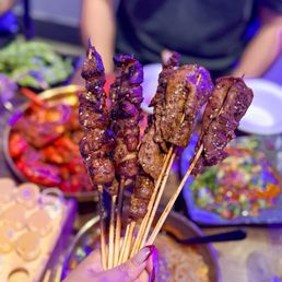 Beef Tongue Skewers Beef Tongue Skewers