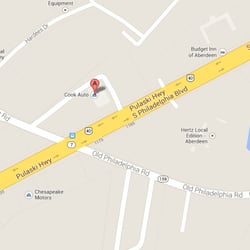 Cook Chrysler Dodge Ram - We are conveniently located at the corner or Rt. 7 and Rt. 40 in Aberdeen.